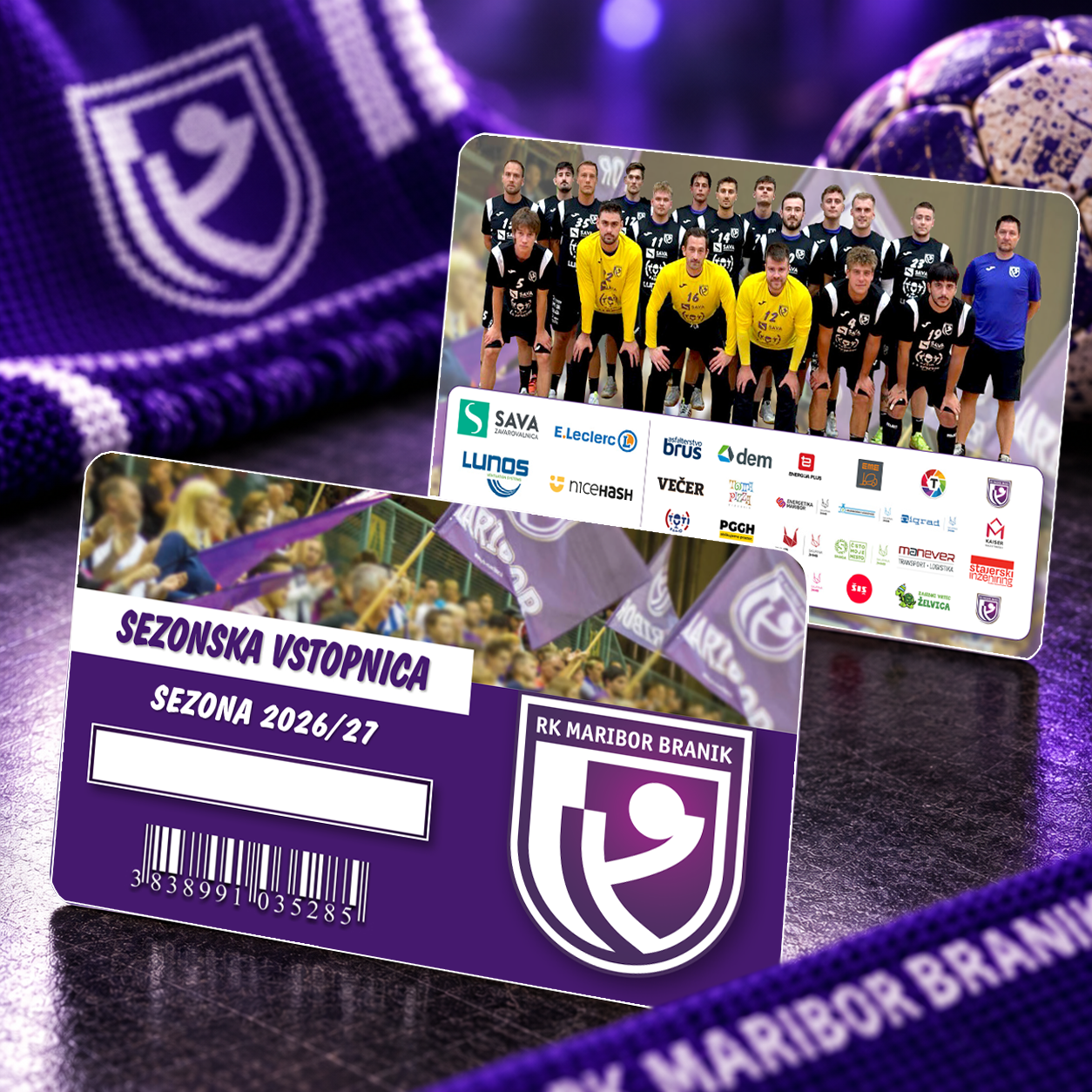 Sezonska vstopnica za sezono 2026/27